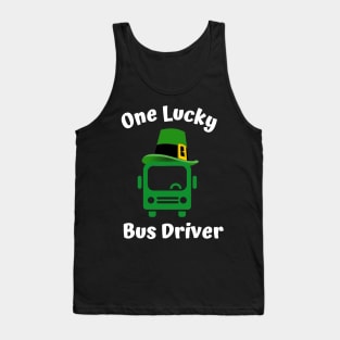 One Lucky Bus Driver Tank Top